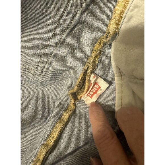 Vintage Levi’s 501 S Jeans 29X28 Big E Denim Jeans Button Fly Distressed Retro - Picture 5 of 15